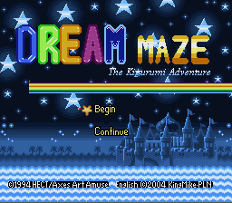 Dream Maze - The Kigurumi Adventure